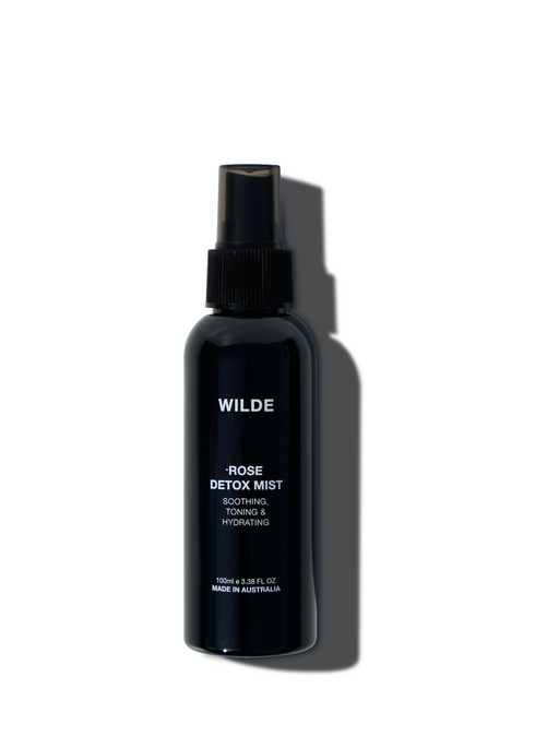 Wilde Detox Mist Rose hydrating 100mls made in australia