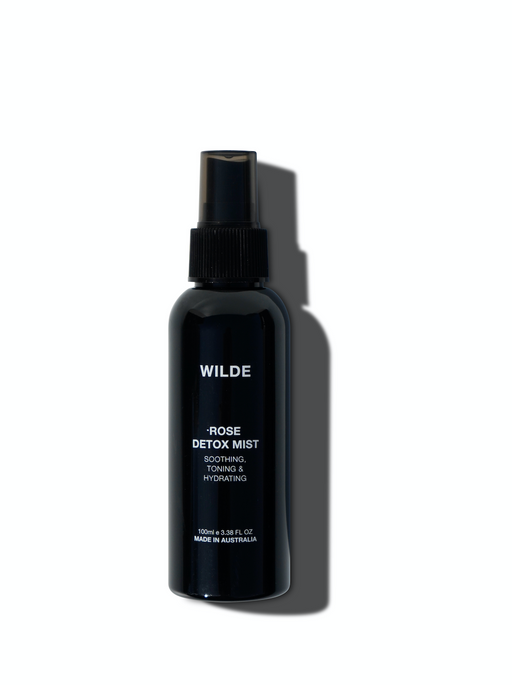 Wilde Detox Mist Rose hydrating 100mls made in australia 