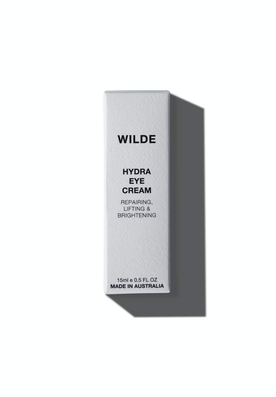 Wilde hydrating eye cream peptide rejuvenating made in australia 